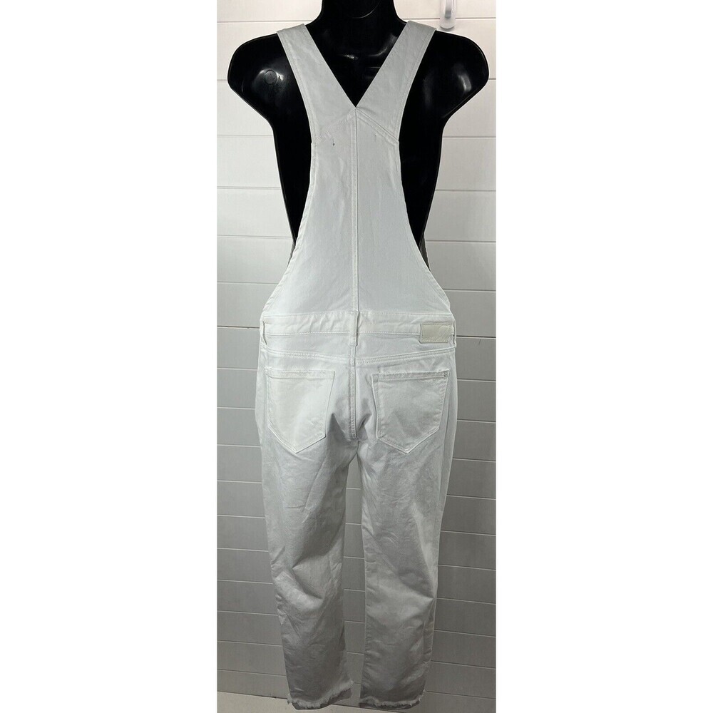 2929 Mavi Overalls Edera Ripped White Womens Small Beach Boho Cowgirl - Picture 9 of 15